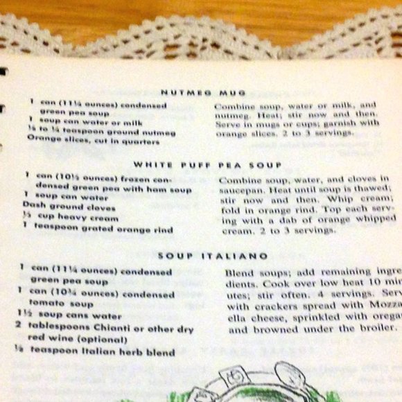 Campbell's Vintage Cookbook, Cooking with Soup - Picture 8 of 15